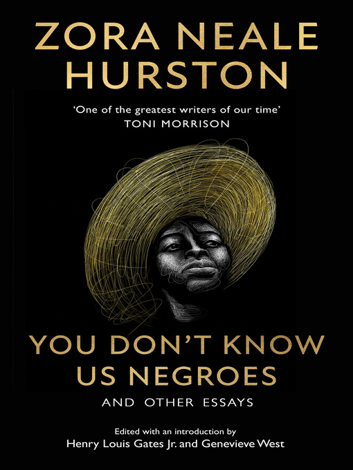 Cover image for You Don't Know Us Negroes and Other Essays
